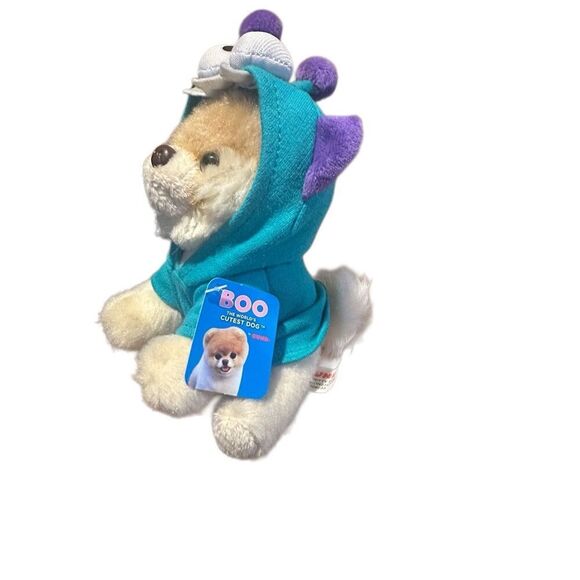Gund Itty Bitty Boo #034 Monsteroo Dog Stuffed Animal Plush 5” Cute - Picture 7 of 14